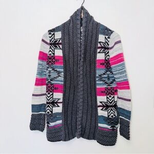 Vintage Patterned Cardigan